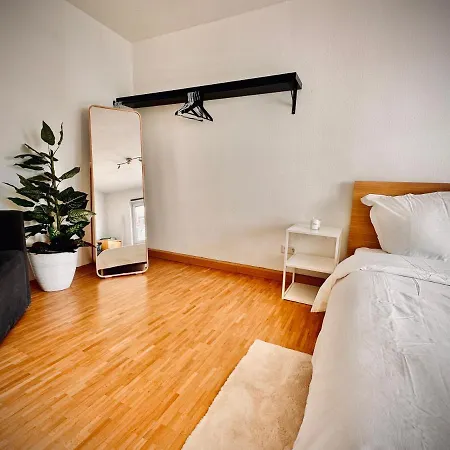 Stadtmitte, 2 Kingsize-betten, Kaffe-flat, Bis Zu 4 Personen, Balkon Apartment
