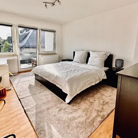 Stadtmitte, 2 Kingsize-betten, Kaffe-flat, Bis Zu 4 Personen, Balkon * Wurzburg